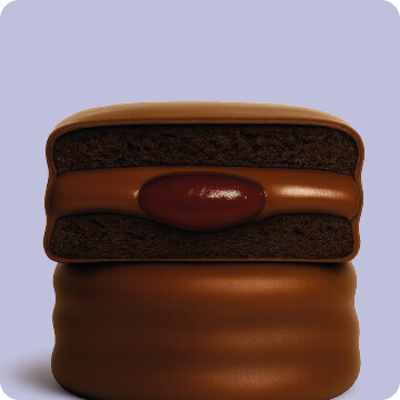 Alfajor Choco Frambuesa