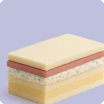 Sánguche de Miga Lomito Rocquefort